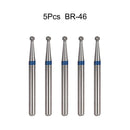 5Pcs/Bag Dental Diamond Burs Drill FG 1.6mm Bur For High Speed Handpiece Denspay Dental Bur Polishing Whitening Lab Material