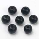Wooden Beads 6/8/10mm Black Round Balls Loose Spacer Beads For Jewelry Making DIY Jewelry Necklace Bracelet Earrings Accessories