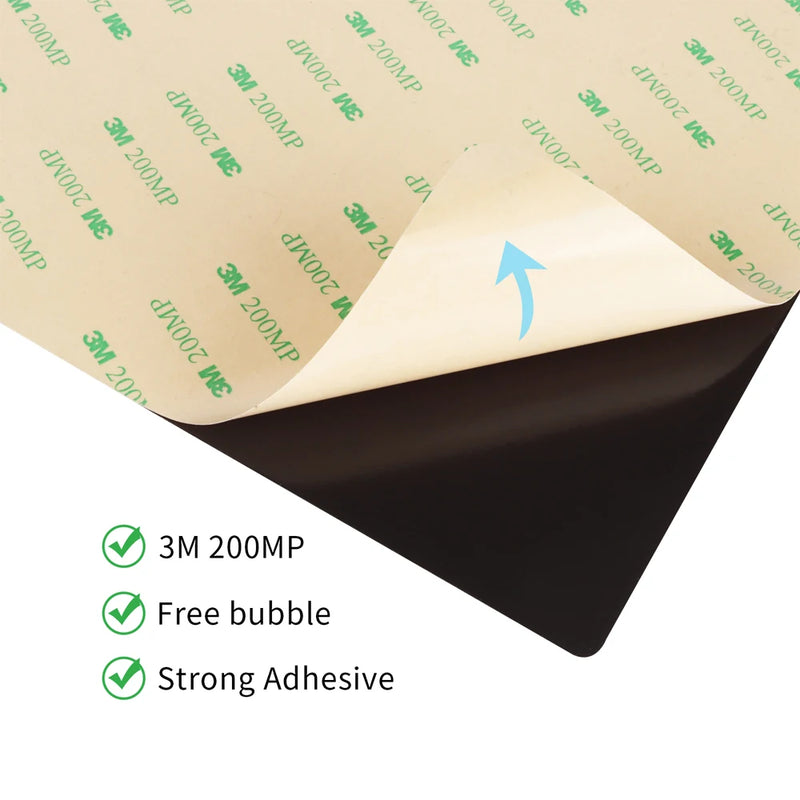 3D Printer Magnetic Base With 3M Adhersive 180/220/235/300/310/350mm Magnetic Sticker for 3D Printer Platform Bed Ender 3 Voron