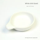 Little Hamster Food Basin Ceramic Rice Bowl Flower and Mouse Djungarian Hamster Special Daily Necessities Cage Toy Set Food Bowl