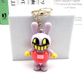 Magical Digital Circus Pomni Jax Silicone Cartoon Keychain Toy Theater Rabbit Doll Filling Toy Children's Christmas Gift