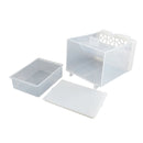 1PC Practical Plastic Removable Feeder Pet Bird Container Parrot Cage Hanging Automatic Feeder Bird Feeder