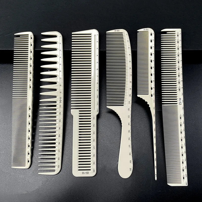 Plastic Hair Comb Pro Hairdressing Combs расческа для волос Hair Cutting Dying Hair Brushes Barber Tools Salon Accessaries 1 Pcs