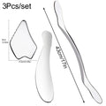 1/2/4/5/7pcs Stainless Steel Gua Sha Scraping Massage Tool IASTM Tools Help Relieve Sore Muscles,Soft Tissue Mobilization Tool