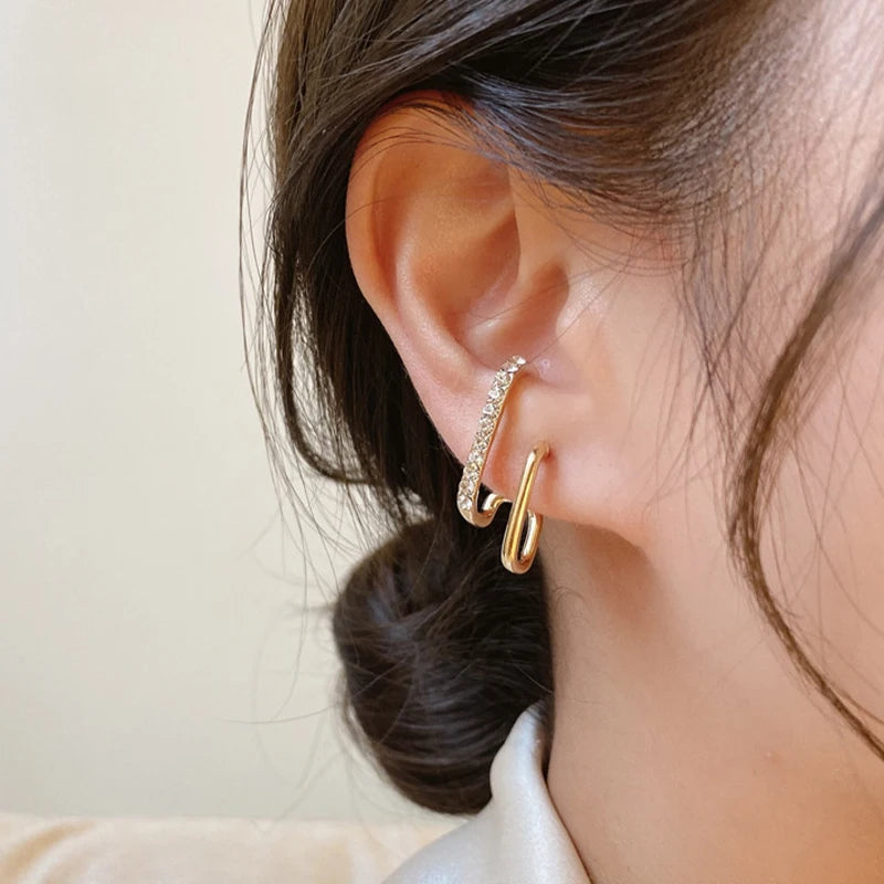 2023 Luxury Women's Earrings Rhinestone Fringe Hanging Zircon Earrings New Shiny Wedding Statement Party Jewelry Gifts