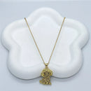 Exquisite and Cute Poodle Pendant Necklace for Women Elegant Pet Puppy Jewelry Animal Accessories Memorial Gift for Dog Lovers