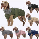 Reflective Dog Clothes Jacket Waterproof Pet Coat Winter Warm Outdoor Dog Jackets With Velvet Medium Large Dogs Walking Clothing