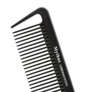Carbon Hair Comb 9/pcs Lot Black hair Cutting Combs Set, Hair Tail Comb in Different Design For Professional Usage, T&G-9