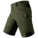 TACVASEN Quick Dry Cargo Shorts Mens Lightweight Work Cargo Shorts Multi Pockets Waterproof Outdoor Hiking Fishing Shorts Male