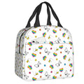 Custom Rock Tees Group Walk Snoopy Lunch Bag Women Cooler Thermal Insulated Lunch Boxes for Kids School