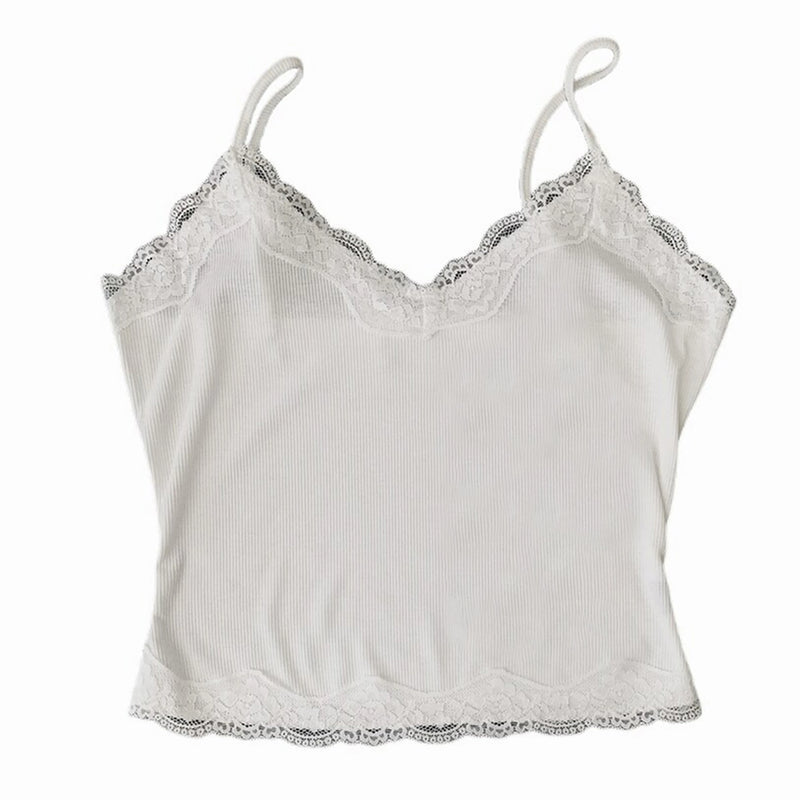 Y2K Bow Chic Sweet Clothing Cute Halter Tops Women Sleeveless Casual Singlet Vintage Tide Daily Slim Classic Aesthetic Camisole