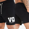 2024 New cotton black men's shorts Streetwear casual five-cent pants Jogger gym fitness exercise fashion sweatpants