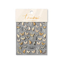 1 pc 5D Embroidery Bee Nail Art Sticker Embossed Butterfly Insect Nail Sticker High Quality Nail Art Design Decoration Sticker