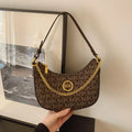 New Fashion Women's Bag Trend Brand Retro Chain Shoulder Crossbody Bag High Quality Versatile Armpit Bag Designer Luxury Handbag