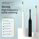 Xiaomi Electric Ultrasonic Toothbrush Six Speed Mode Home Soft Hair USB Charging Waterproof Adult Tooth Automatic Couple Set