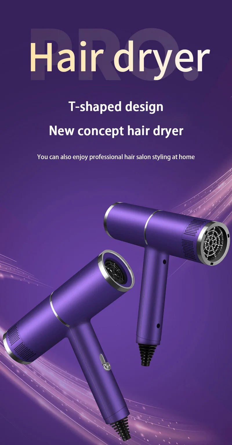 Xiaomi Negative Ionic Hair Dryer Professional High-speed Electricturbine Drier Constant Temperature Quick Drying Hair New 2025