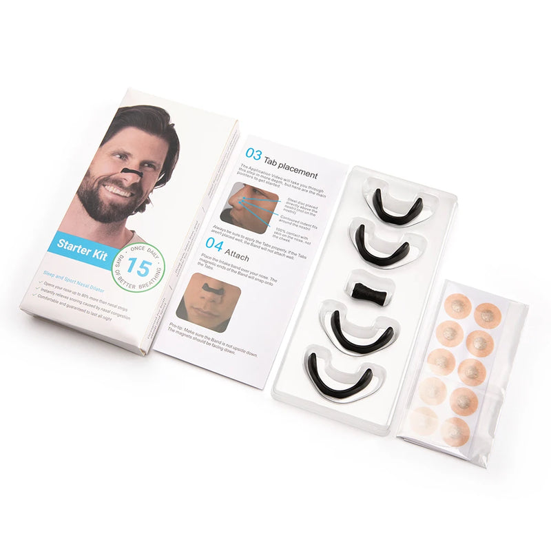Magnetic Nasal Breathing Dilators Sleep Nasal Strips Anti Snoring Improve Sleep Quality Preventing Snoring Easy Breathe Rhinitis