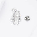 DCARZZ Creative Urology Kidney Dialysis Brooch Pins Andrology Lapel Badge Medical Jewelry for Doctor Nurse Medicine Student