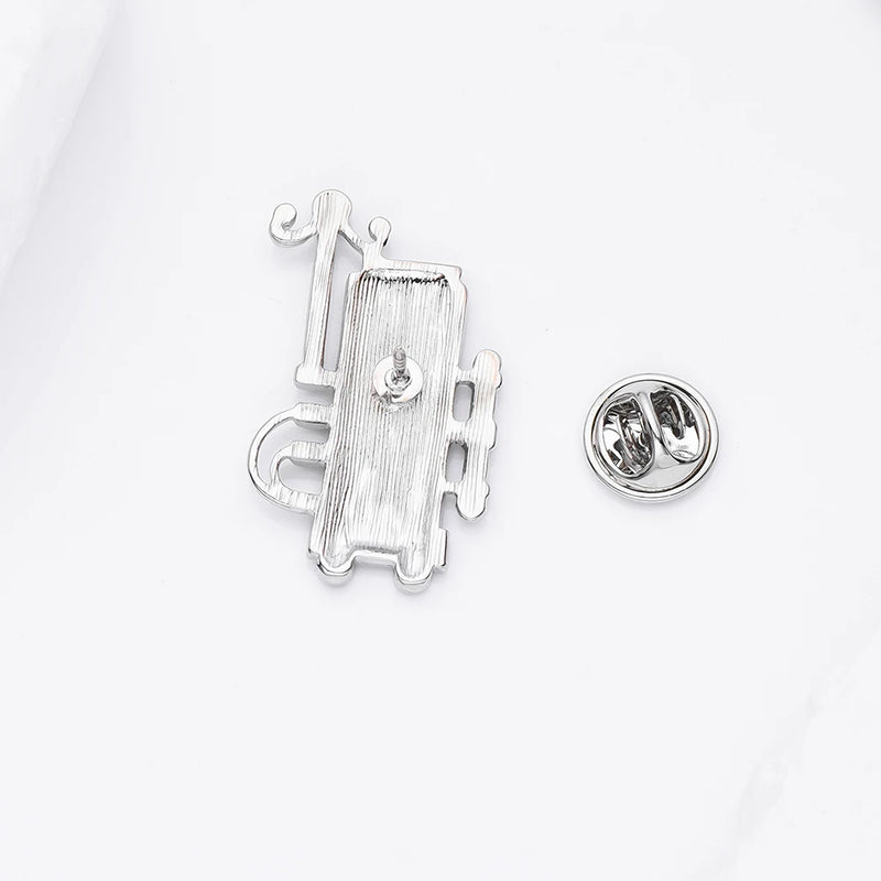 DCARZZ Creative Urology Kidney Dialysis Brooch Pins Andrology Lapel Badge Medical Jewelry for Doctor Nurse Medicine Student