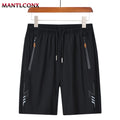 2024 New Summer Men's Shorts Quick Dry Gym Fitness Training Running Sports Shorts Men Elastic Workout Short Pants with Pockets
