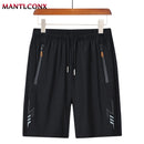 2024 New Summer Men's Shorts Quick Dry Gym Fitness Training Running Sports Shorts Men Elastic Workout Short Pants with Pockets