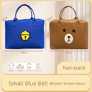 Cartoon Bag Travel Bag Storage Hand Bag Large Capacity Kids Luggage Bag Trolley Case Luggage Bag Felt Bag Lightweight