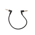 2022 New 90 Degree Right Angled 3.5mm Jack Male To Male Stereo  Cable For Car AUX