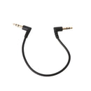 2022 New 90 Degree Right Angled 3.5mm Jack Male To Male Stereo  Cable For Car AUX