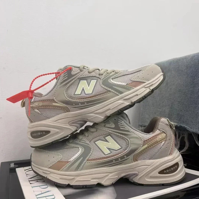 Women Mesh Flat Shoes Autumn New Fashion Tennis Women Fashion Thick Soled Lace Up Casual Breathable White and Black Sneakers