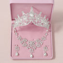 Bride Crown 3-piece Set of Artificial Crystal Sweet Birthday