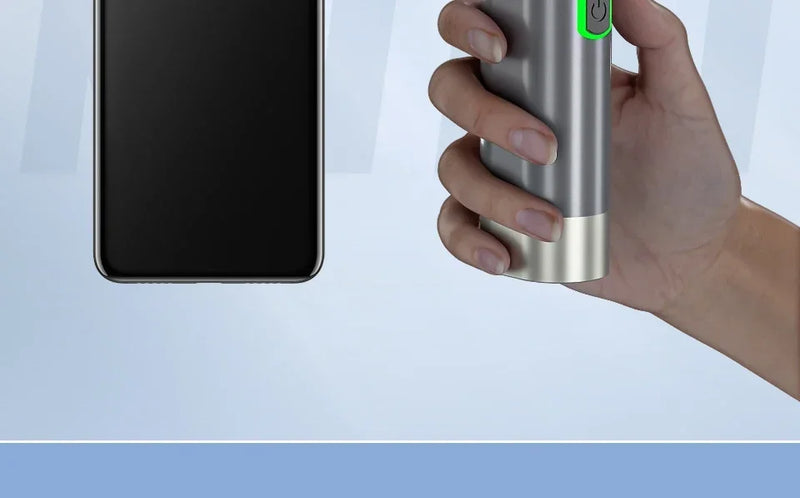 SZUK Electric Air Blower Mini Turbo Jet Fan  High-Speed Turbo Violent Fan Rechargeable Powerful Dust Blower Car vacuum cleaner