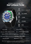 OFNS New Style Fashion 8033 Men's Quartz Watch Simple Fashion Waterproof Calendar Watch Casual Silicone Strap Watch Wristwatch