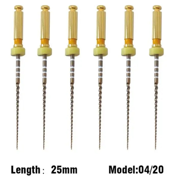 Dental 6Pcs/Box COXO SOCO PROFiles Nickel Titanium Heat Activation Root Canal File Endodontic Rotary Files Dental Materials