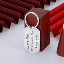 1pc Valentines Day Gift Keychain for Husband Boyfriend From Girlfriend Wife Anniversary Birthday Gifts For Couple Keyring