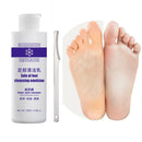120ml Foot Exfoliator Softener 7 Seconds Remove Dead Skin & Calluses Foot Mask Anti-Cracked Heel Enhancer Nail Pedicure Kit