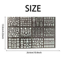 12pcs Nail Stickers Flower Leaf Lace Design Geometry Line Nail Art Sliders Manicure Polish Decal Wrap Decorations Wholesale