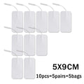 20/10Pcs 5*5cm EMS Tens Electrodes for Muscle Stimulator Physiotherapy Therapy Machine Pads Slimming Massager Adhensive Gel Pad