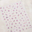 1 pc 5D Embroidery Bee Nail Art Sticker Embossed Butterfly Insect Nail Sticker High Quality Nail Art Design Decoration Sticker