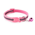 Reflective Cat Collar Safety Buckle with Bell Breakaway Pet Small Dog Collier Chain Necklace Personalized for Gatos Kitten Perro