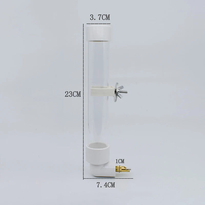 130ML Parrot Drinking Kettle Large Automatic Water Feeder Pet Chinchilla Rabbit Water Cup Outdoor Cage Samll Pet Drinker