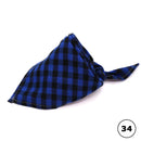 Plaid Cat Dog Bandana Pet Puppy Soft Cotton Bandanas Handkerchiefs Scarfs Triangular Bandages Accessories for Kittens Puppies