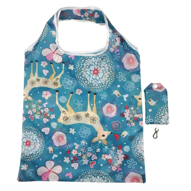 26Styles Eco-Friendly Shopping Bags Polyester Storage Bag Foldable Recyclable Groceries Tote Reusable Pouch Home & Living Supply