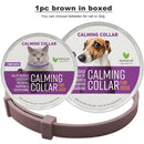 Pet Calming Collar for Cats Effective Relief Reduce Anxiety Stress Pheromones Relaxing Breakaway Collar for Kittens Puppies Dogs