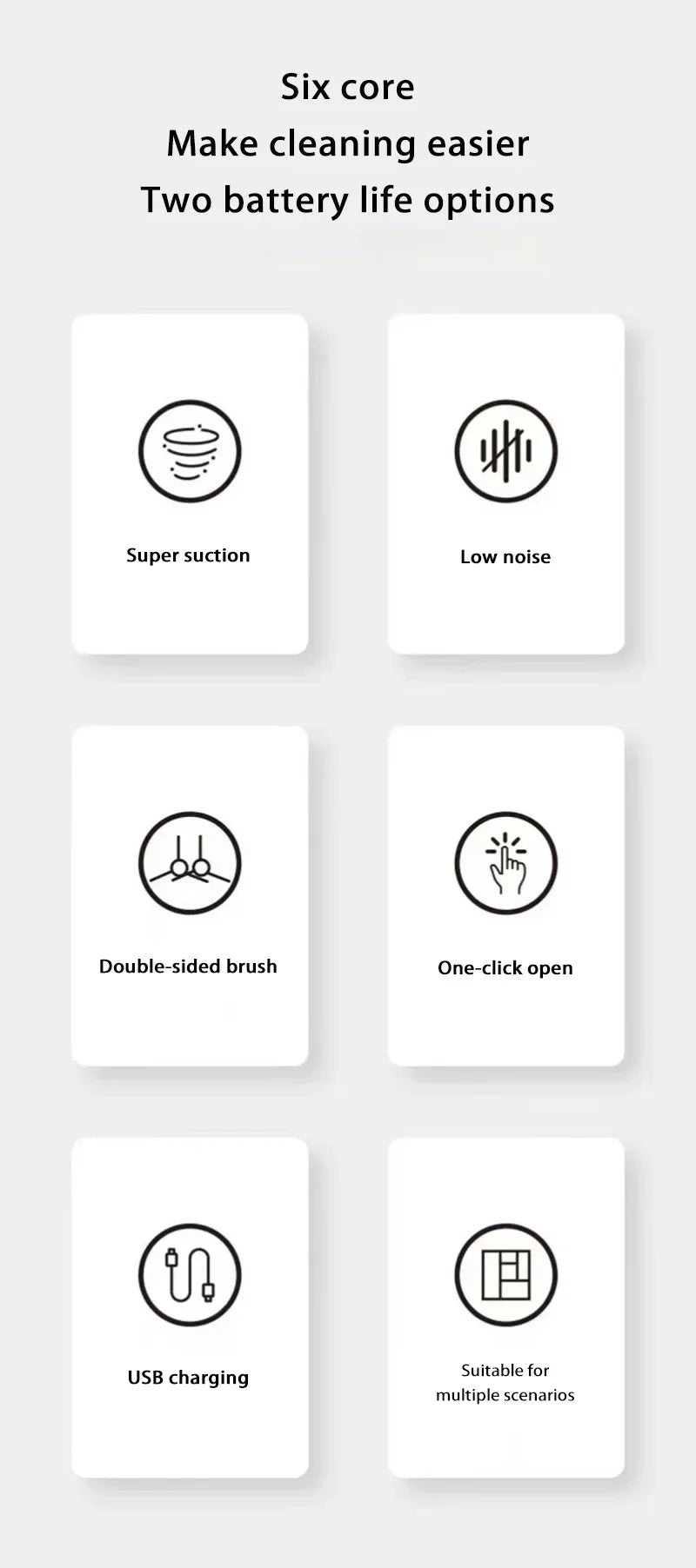 Xiaomi Smart Sweeping Robot Fully Automatic Electric Sweeper Sweeping And Mopping Machine Household Cleaning Sweeper Indoor New