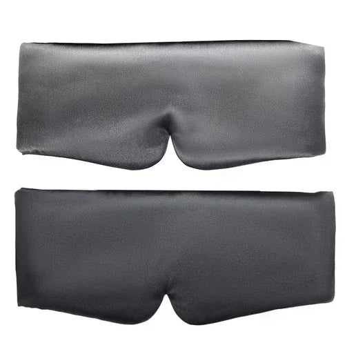 Enlarged Eye Patch Women Men Silk Satin Sleep Mask Comfortable Sleeping Eye Mask Eyeshade Cover Shade Eyes Relax Eyepatch