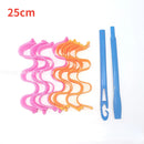 12pcs Heatless Hair Curlers Magic Wave Formers Spiral Hair Rollers Wavy Curlers Women Hairstyle Roller Hair Styling Tools