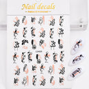 1 Pc Nail Strip Stickers Black/Gold/Rose Gold/Silver Metal Strip Tape Nail Art Adhesive DIY Foil Tips Nail Sticker Decals NK11