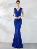 Sexy black maxi summer sequin dress women elegant luxury birthday prom wedding party dress ladies long evening dresses vestidos