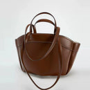 Fashion Luxury Designe Pu Leather Shoulder Bags Women Large Capacity Lady Handbags Purses Tote Commuter Bag Trend Two Bags Set