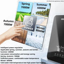 HYUNDAI Electric Water Heater Instantaneous Rapid Heating Household Bathroom Shower Small Bath Machine Kitchen Water Heater